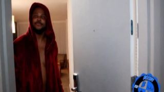 Breyana Moore Cums to Dinner