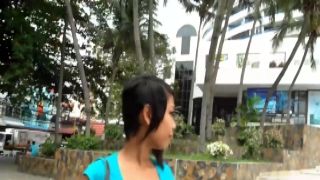 Asian teen fucks with Tourist